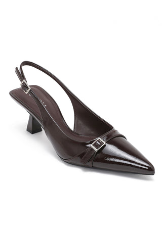 Escarpins Basile Marron