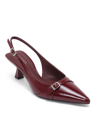 Escarpins Basile Marron Bordeaux
