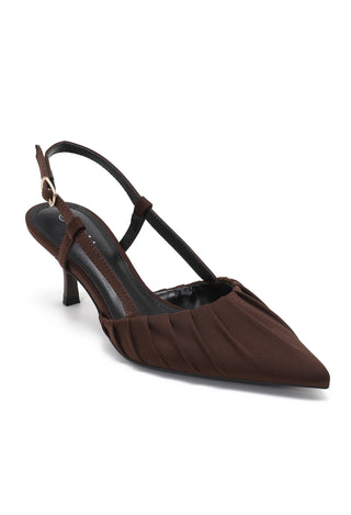 Escarpins Joséphine Marron