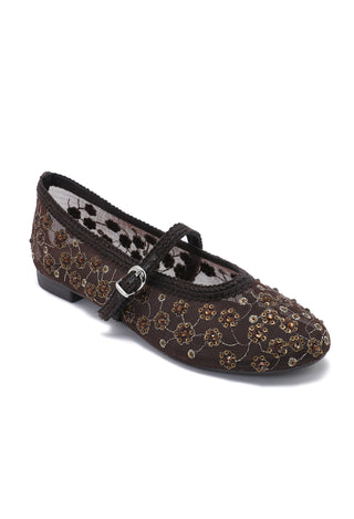 Ballerines Iris Marron