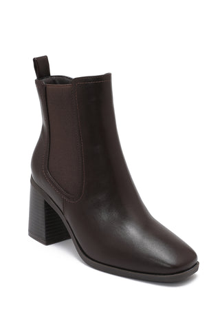 Bottines Marguerite Marron