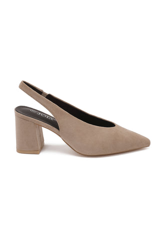 Escarpins Adèle Taupe